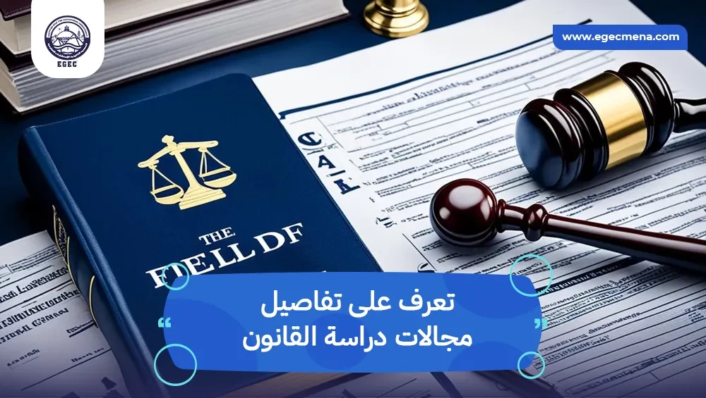 مجالات دراسة القانون