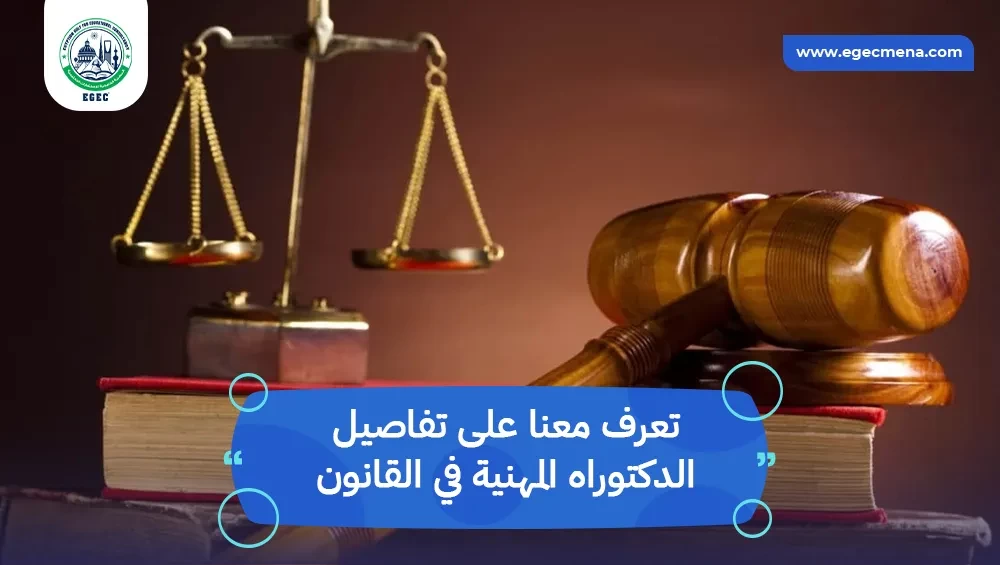 الدكتوراه المهنية في القانون